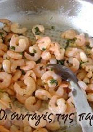 Φωτογραφία της συνταγής Γαρίδες scampi