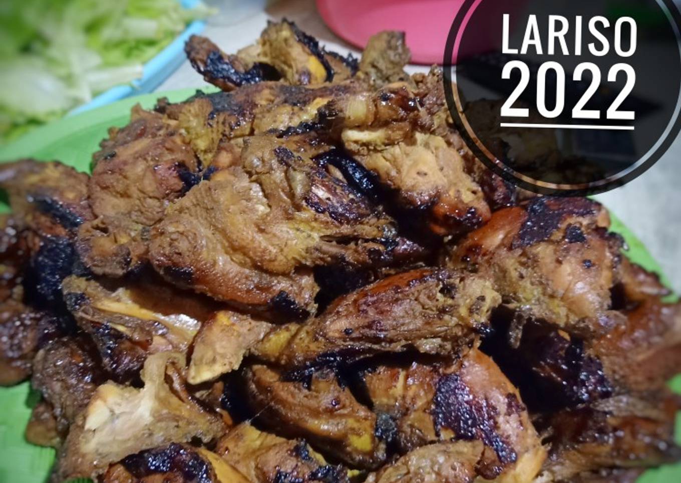 Ayam Bakar Wong Solo Porsi Banyak (70 orang) - resep kuliner nusantara