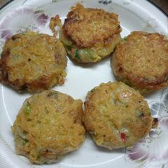 A picture of Potato noodle cutlets.