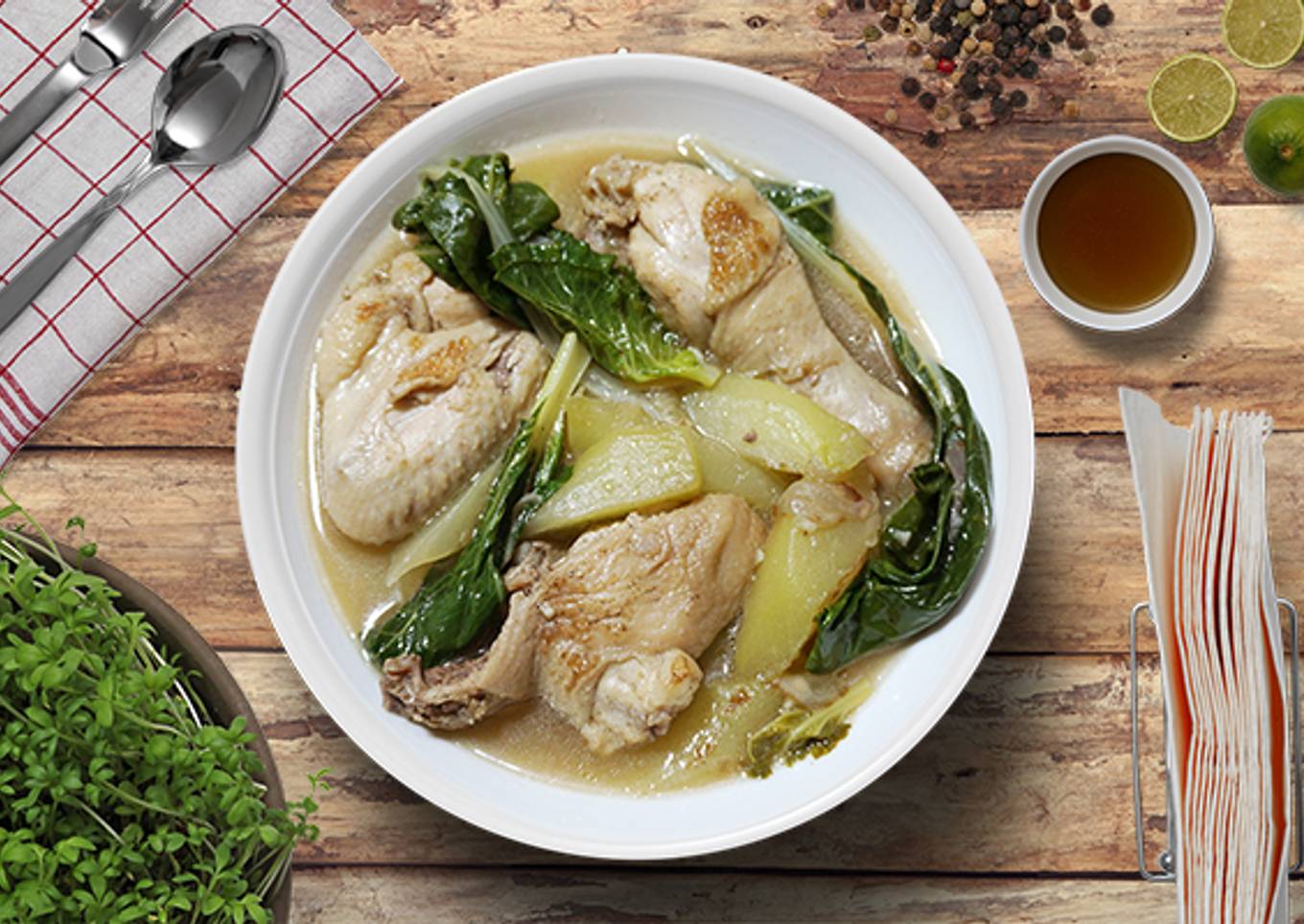 Chicken Tinola with a Twist