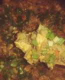 Arroz frito con pollo