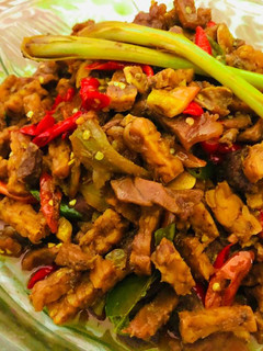 Foto resep Oseng Mercon Daging Tempe