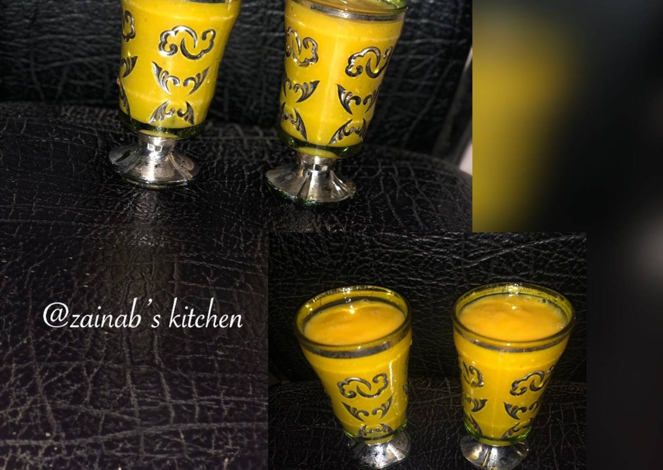 Mango smoothie🥭🥛