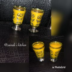 Mango smoothie🥭🥛 A picture of Mango smoothie🥭🥛.