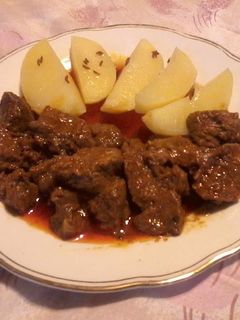 Birkapörkölt recept fotója