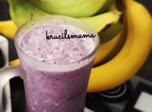 Foto resep Blueberries Banana Smoothie
