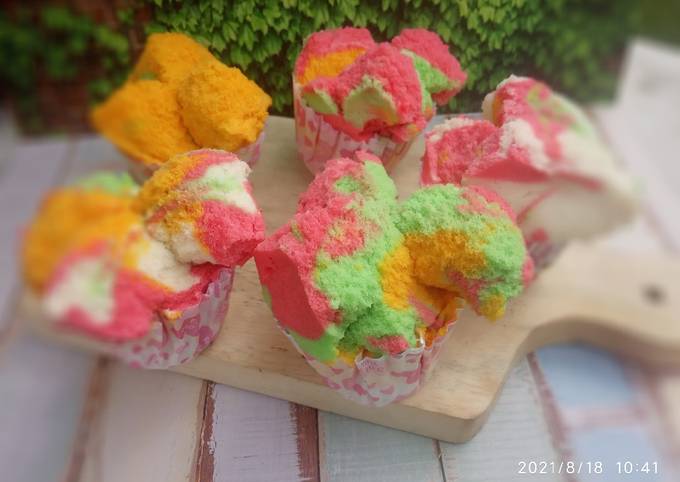 Langkah Mudah untuk Membuat 143. Bolu kukus metode all in one Anti Gagal