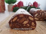 Schokoladen - Salami mit Spekulatius