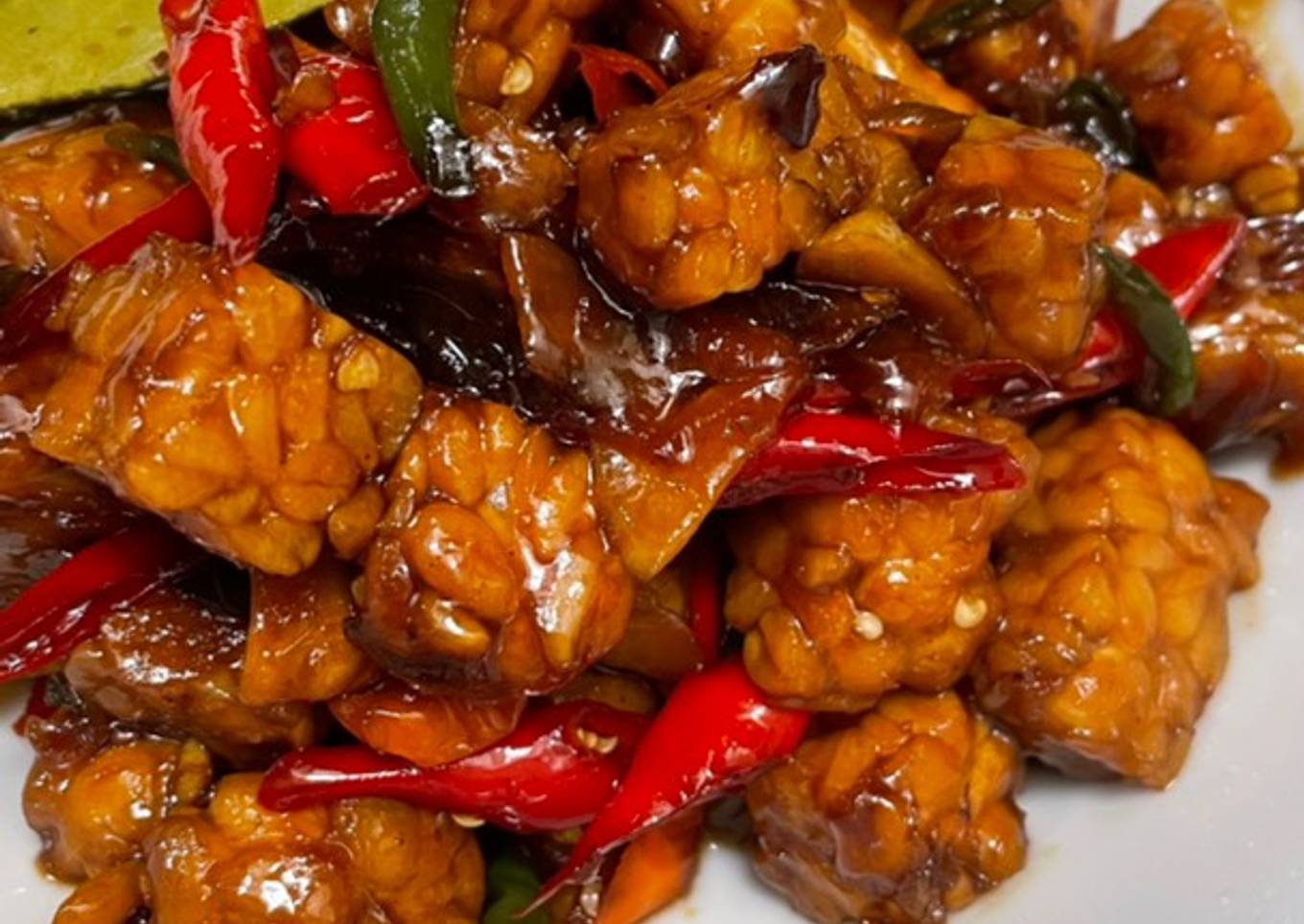 Oseng Tempe Pedas