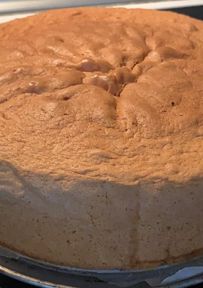 Una foto de Bizcocho Base para Tarta o para comer así sencillamente