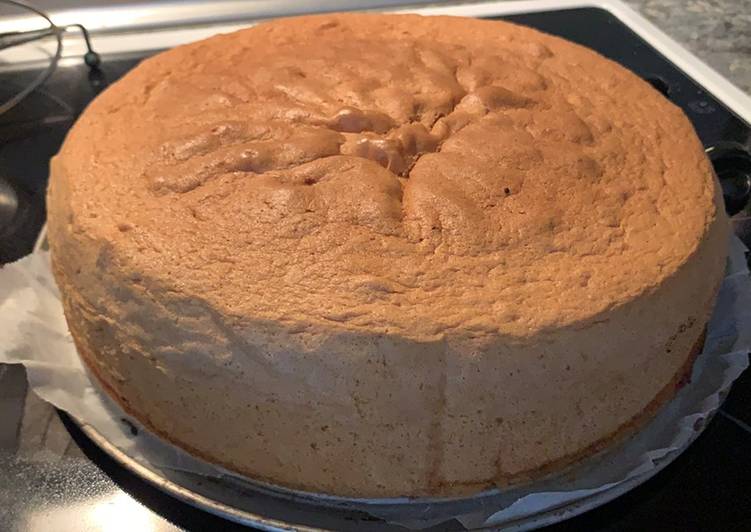 Bizcocho Base para Tarta o para comer así sencillamente