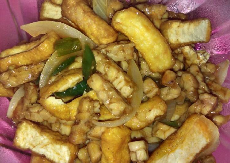 Bagaimana Membuat Tempe Tahu Asam Manis Anti Gagal