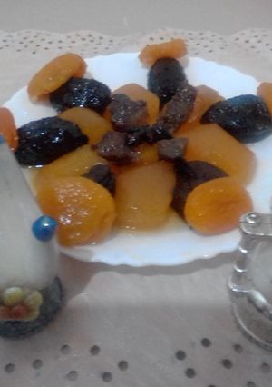 صورة لوصفة اللحم الحلو بلمستي البسيطة