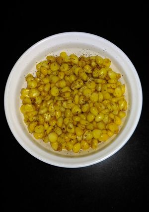 A picture of Masala sweet corn.