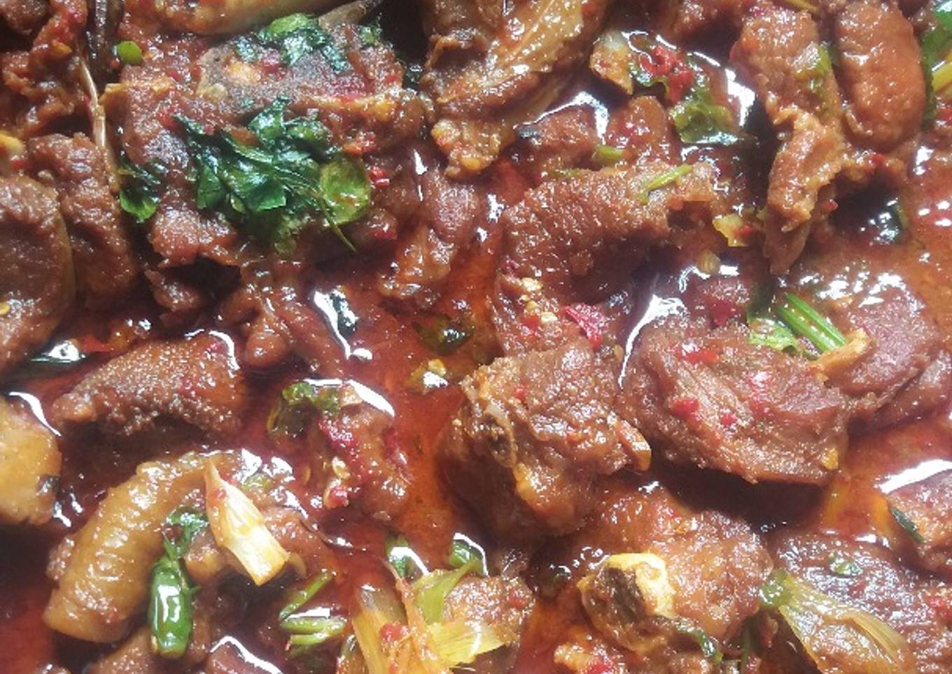 Tongseng daging kambing enak
