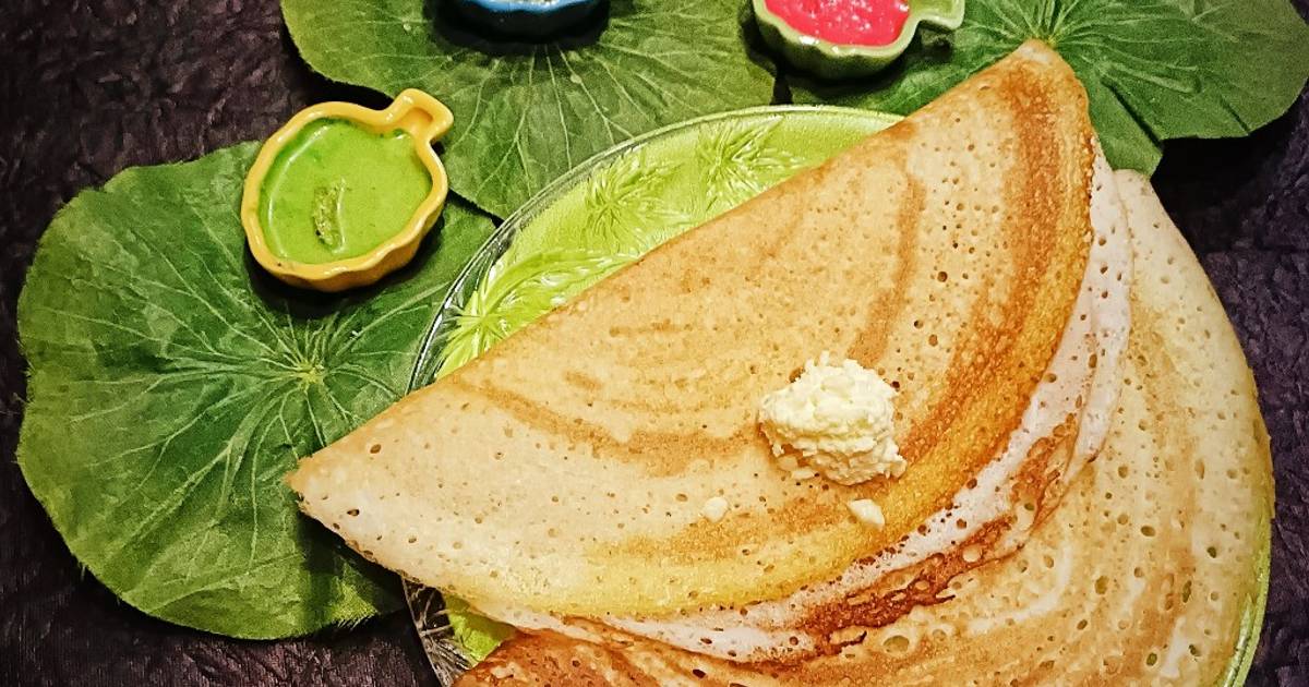 Davangere Benne Dosa / Butter Dosa Recipe by Vaishali Suhas Cookpad