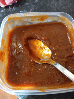 A picture of Pulparindo Sauce.