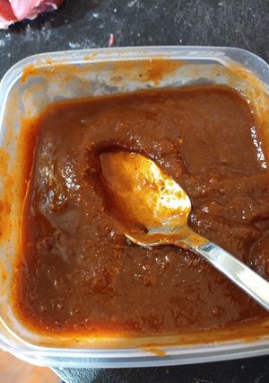 A picture of Pulparindo Sauce.