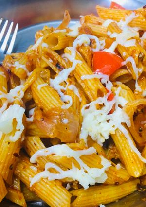 A picture of Italian pasta.