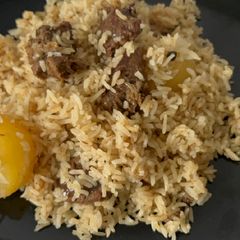 A picture of Whole Spices Beef Pilau.
