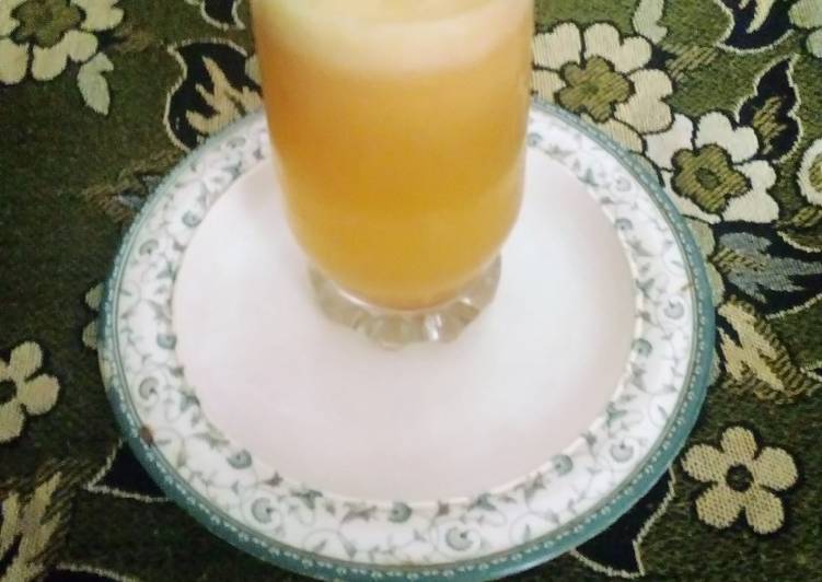 Recipe of Speedy Refreshing peach juice