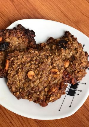 Una foto de Galletas de avena y banano