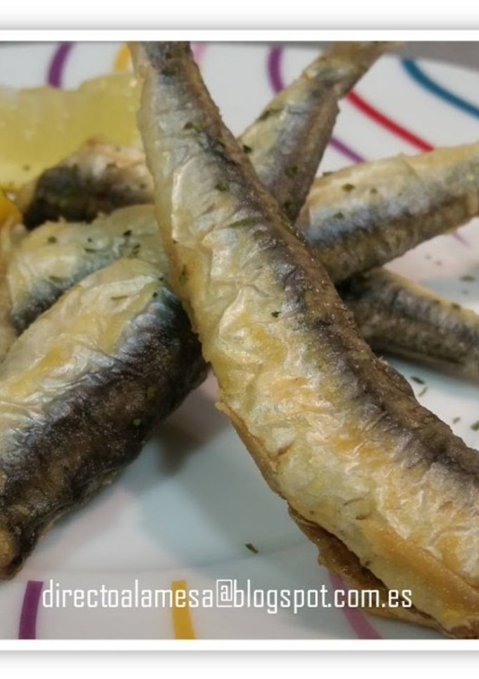 Una foto de Boquerones fritos