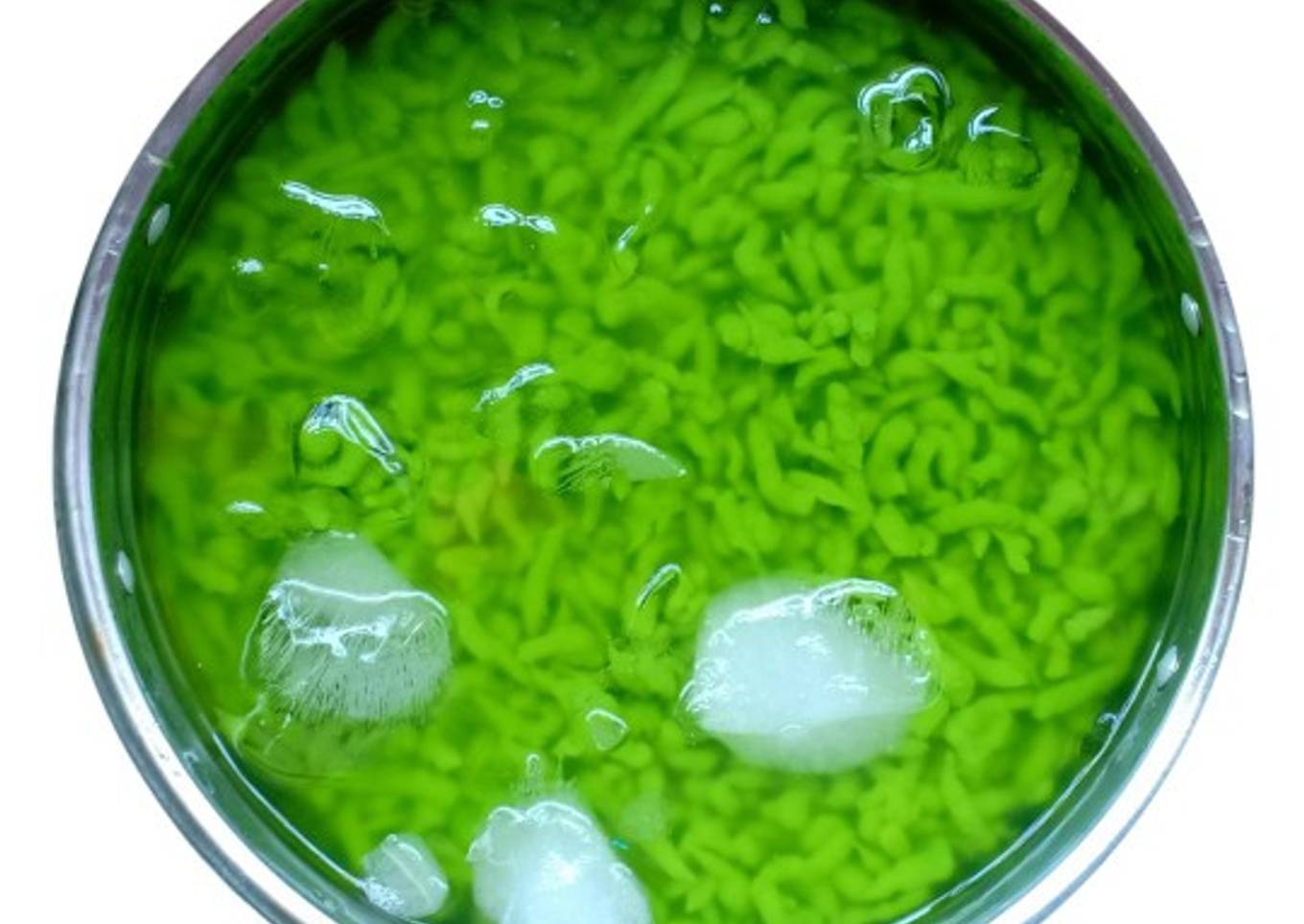 Cendol daun suji+pandan