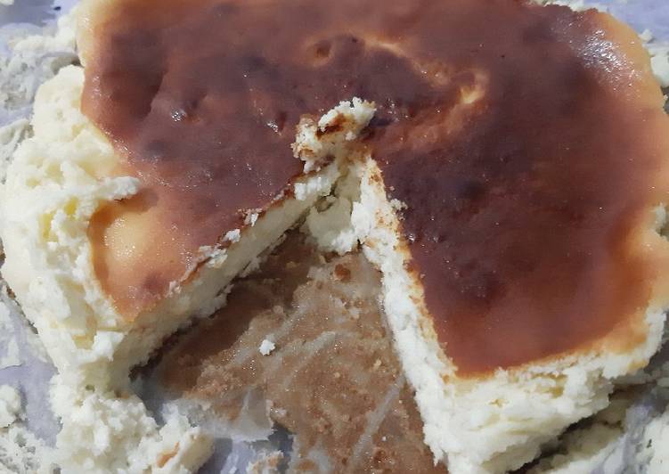 Bagaimana Menyiapkan Burnt Basque Cheesecake Anti Gagal