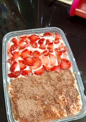 Foto resep Cheesecuit strawberry coklat 🍓🍫
