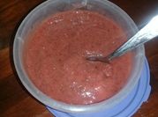 Una foto de mermelada con chia