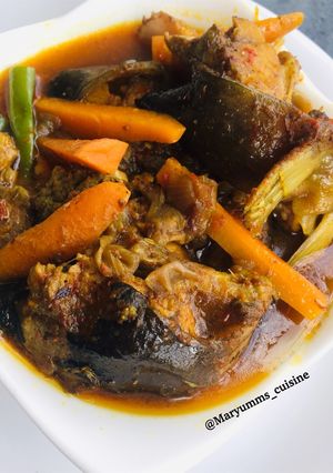 A picture of CAT FISH PEPPER SOUP by maryumms_cuisine.