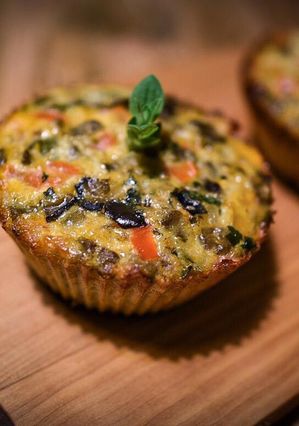 Una foto de Muffins Mediterráneos de Verdura