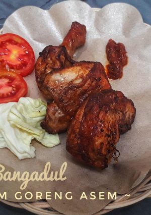 Foto resep Ayam goreng asem