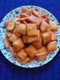 Sooji and All-Purpose Flour Shakarpare (Sweet Crunchy Bites)