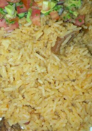 A picture of Pilau my way.