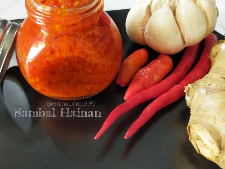 Cara Mudah Menyiapkan Resep Sambal Hainan Restoran Singapura (Harus Pake Jahe) yang Enak Banget Anti Ribet, Bisa Manjain Lidah