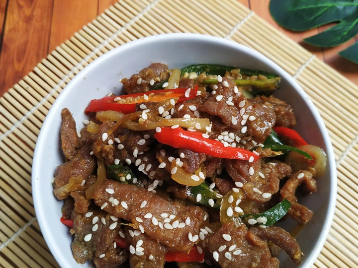 Langkah Mudah untuk Menyiapkan Resep 270. Beef Teriyaki yang Bisa Manjain Lidah
