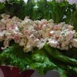 Ensalada de surimi con 4 ingredientes
