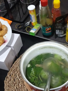 Foto resep Sayur bening bayam gambas