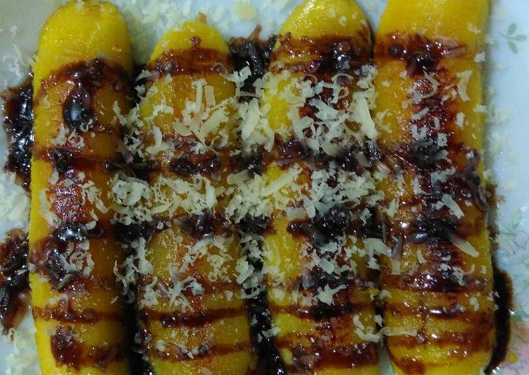 Resep Pisang bakar mentega oleh Maya ibrahim - Cookpad