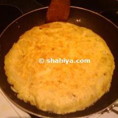 A picture of Spanish Potato Omelette - Tortilla.
