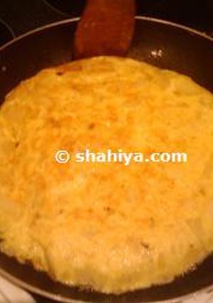 A picture of Spanish Potato Omelette - Tortilla.