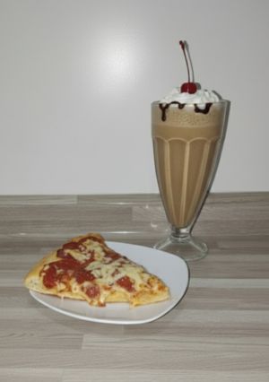 Una foto de Pizza Casera con Pepperoni