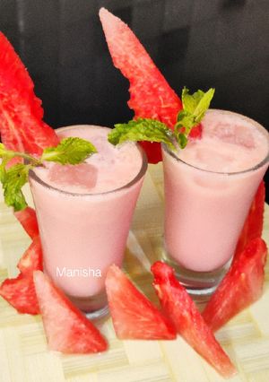 A picture of Watermelon Milkshake.