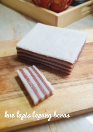 Foto resep 321. Kue Lapis Tepung Beras