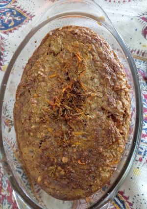 عکسی از دستور کیک هویج رژیمی