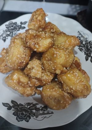 Foto resep Pisang Goreng Wijen Caramel Krispi