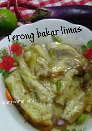 Foto resep Terong bakar limas