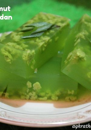 Foto resep 115. Puding Lumut Aroma Pandan